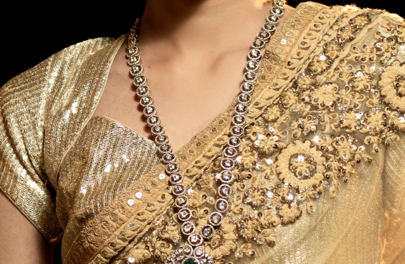 Exploring the Sparkle: Moissanite Polki Jewelry