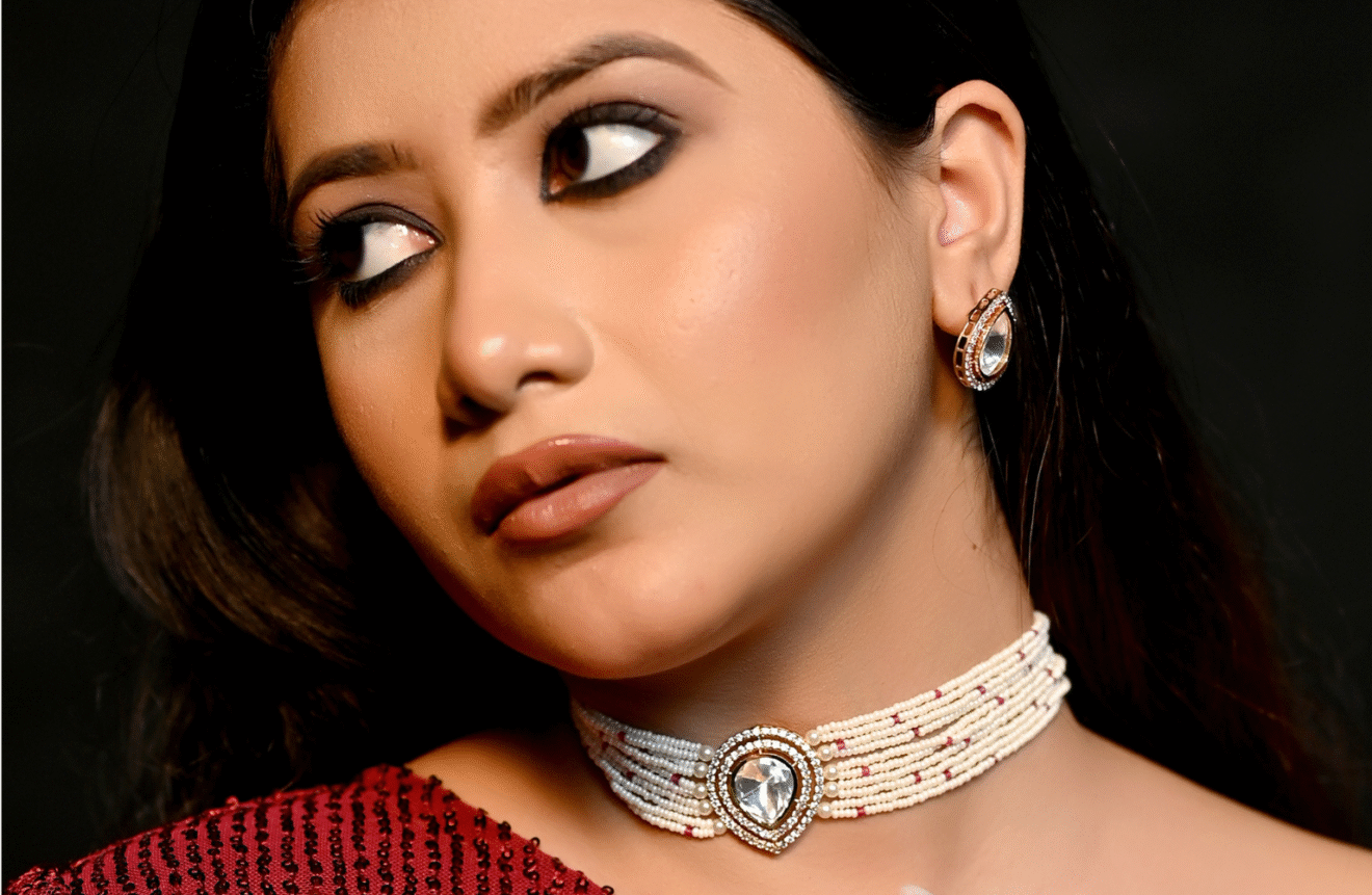 Elevate Your Style with Earrings and Choker Sets
