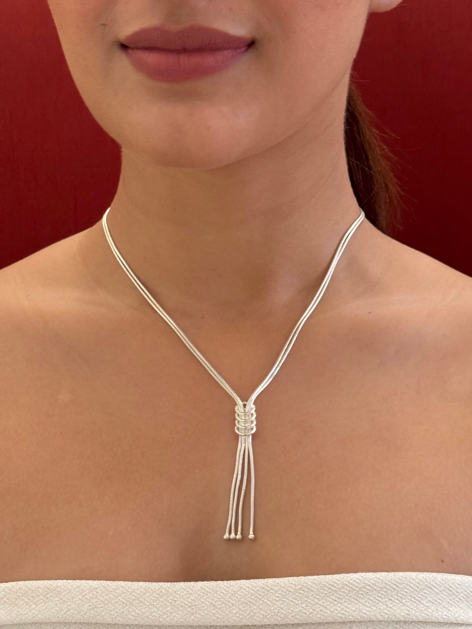 Double Layered Silver 925 Chain for Every Occasion