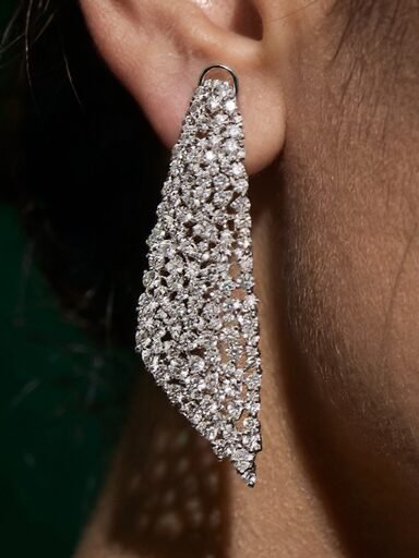 Celeste Crystal Cascade Statement Earrings – Luxe Evening Edit
